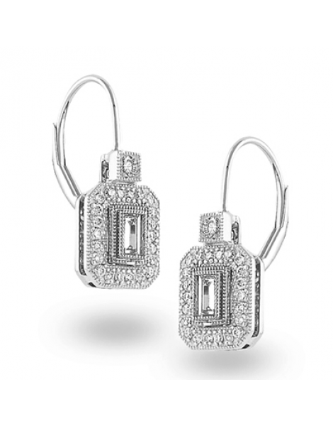 Earring in 18k Gold with Diamonds