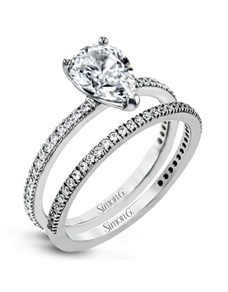 Wedding Set in 18k Gold with Diamonds