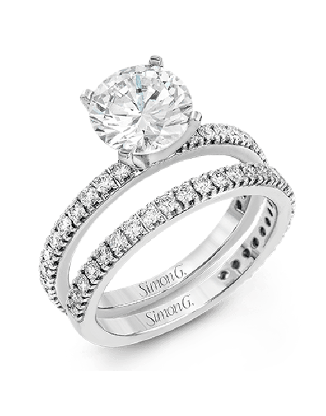 Wedding Set in 18k Gold with Diamonds