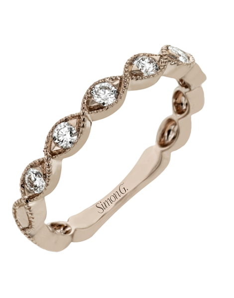 Anniversary Ring in 14k Gold with Diamonds