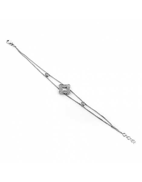 Bracelet in 18k Gold with Diamonds