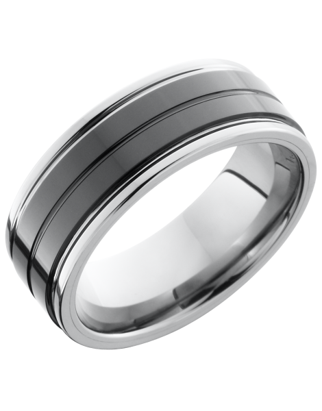 Ceramic and Tungsten Band