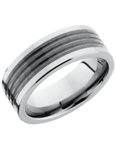 Ceramic and Tungsten Band