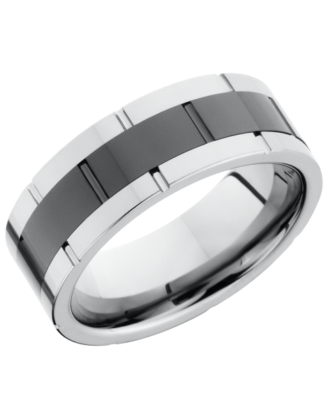 Ceramic and Tungsten Band