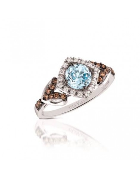 14K W/G RING 0.28 DIA 0.60 AQ |H|