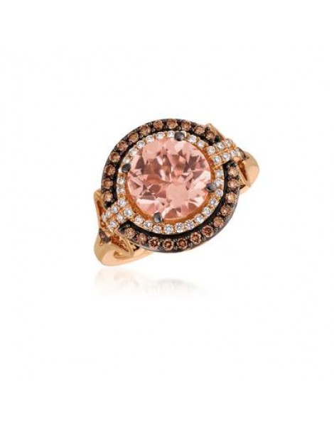 14K R/G RING 0.43 DIA 1.95 MG |E|