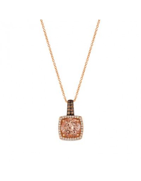 14K R/G PEND 0.25 DIA 1.95 MG |E|