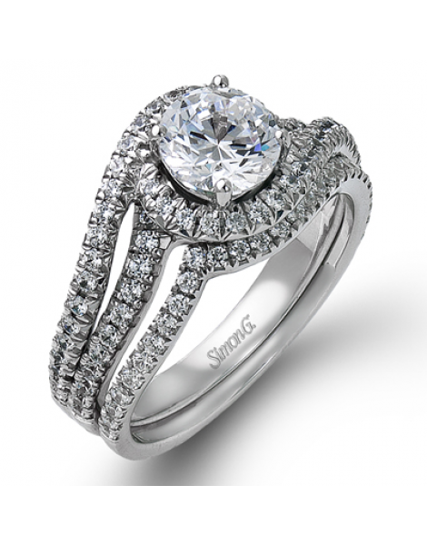 Wedding Set in 18k Gold with Diamonds