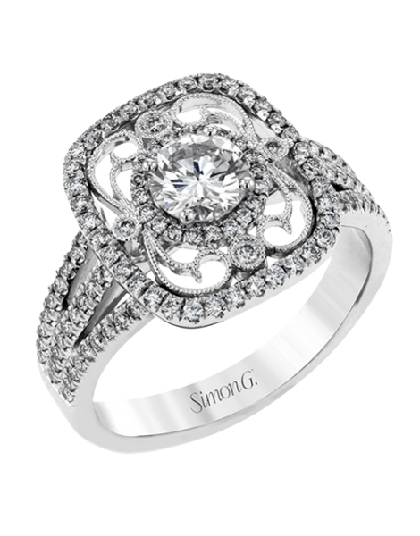 Right Hand Ring in 18k Gold with Diamonds