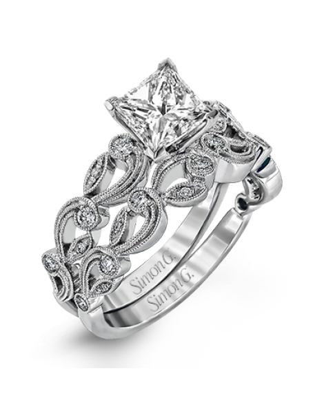 Wedding Set in 18k Gold with Diamonds