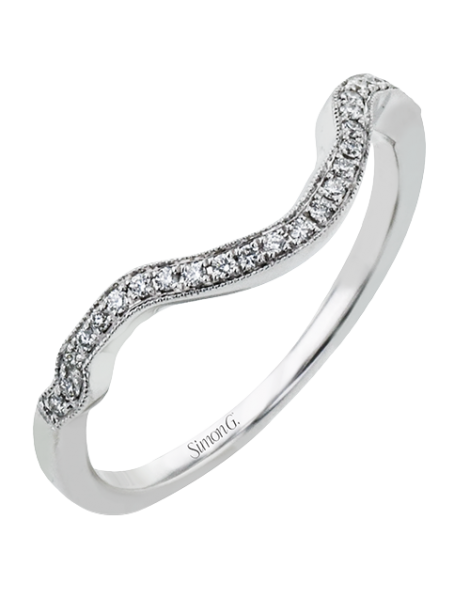 Engagement Ring in 18k Gold with Diamonds