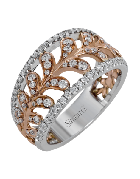 Right Hand Ring in 18k Gold with Diamonds