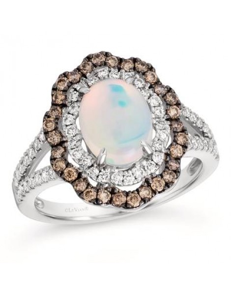 14K W/G RING 0.73 DIA 1.10 OP |EW|