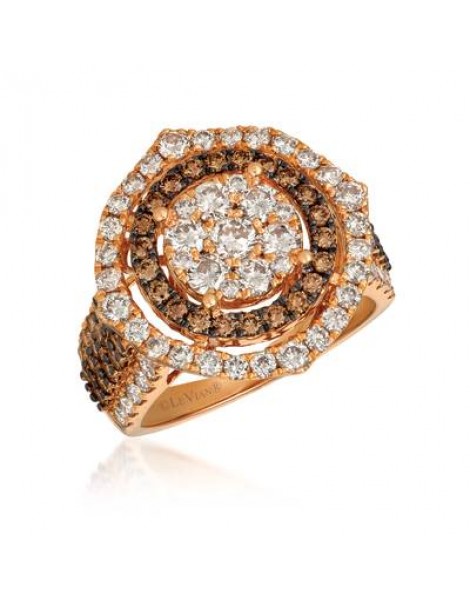 14K R/G RING 2.55 DIA