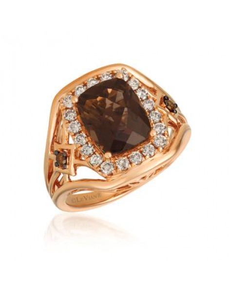 14K R/G RING 0.52 DIA 2.60 SQ |H|