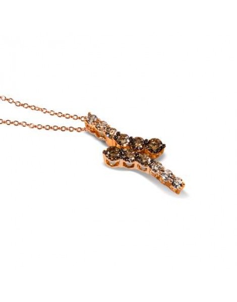 14K R/G PEND 0.94 DIA