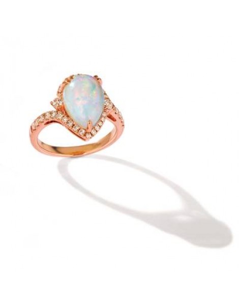 14K R/G RING 0.57 DIA 2.20 OP |EW|