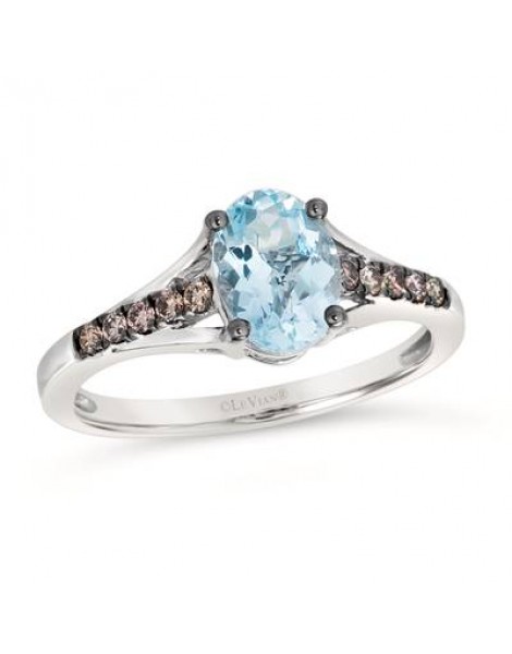 14K W/G RING 0.15 DIA 0.95 AQ |H|