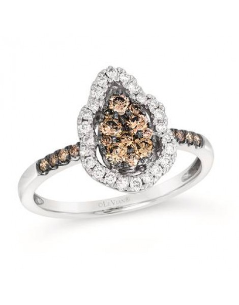 14K W/G RING 0.58 DIA