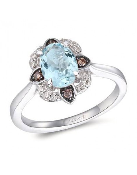 14K W/G RING 0.16 DIA 0.85 AQ |H|