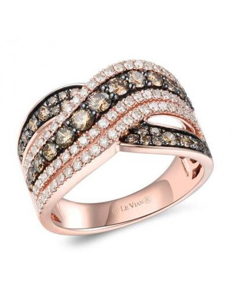 14K Y/G RING 1.35 DIA